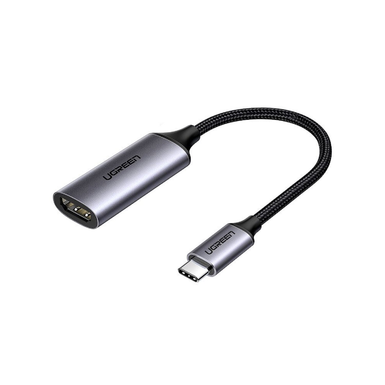 HDMI HDMI Grau Adapter, auf C 2.0 UGREEN USB Typ