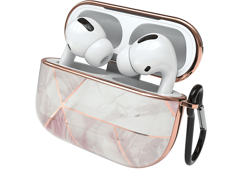 CASE EAZY Pro für: Roségold Motiv Apple IMD Sleeve Rosa passend / Case AirPods Schutzhülle