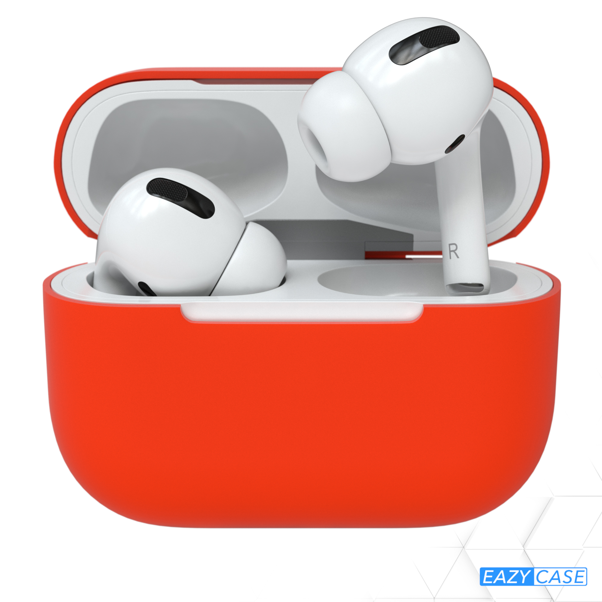 Sleeve Silikon Apple EAZY für: Schutzhülle CASE Rot passend Pro AirPods Case