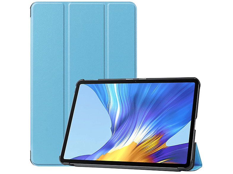 MatePad Wake 2020, T10s Full 3folt Hell WIGENTO aufstellbar, Huawei, Blau T10 / Tasche UP Smart Cover,