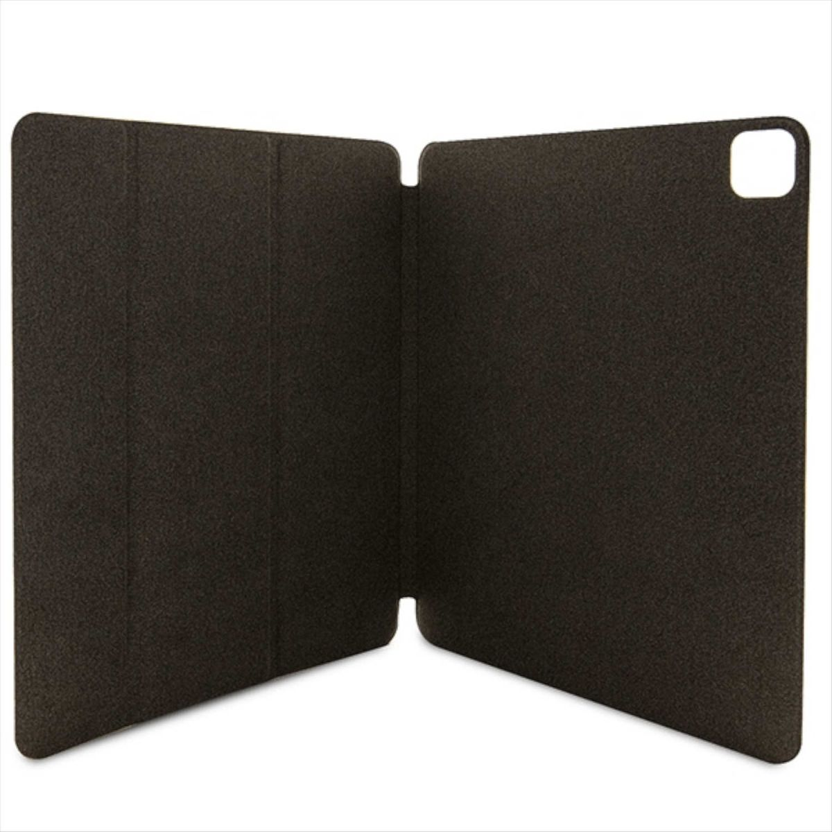 Allover Stripe Schwarz Full Cover, 12.9, Tasche, iPad Kunstleder Pro GUESS Apple,