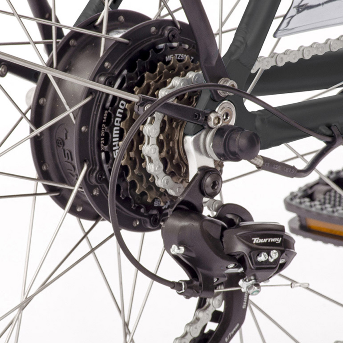 26 cm, 470 Schwarz) Zoll, Rahmenhöhe: Citybike Wh, Bonheur VILLETTE 45 Damen-Rad, (Laufradgröße: Petit Le