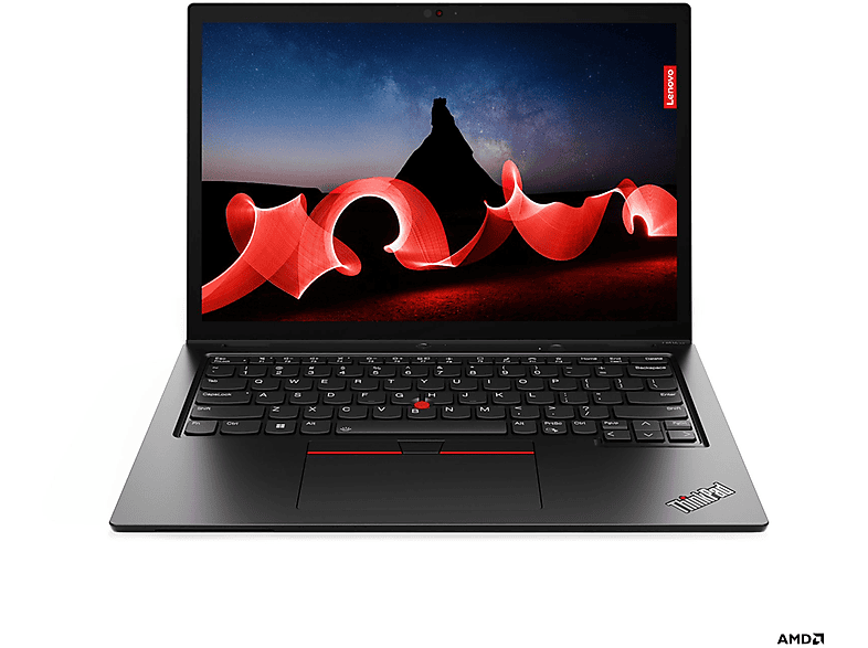 mit Zoll RAM, L13 Notebook Yoga ThinkPad AMD, 32/1TB 4G AMD 1 13,3 W11P, G4 Schwarz GB TB 13.3\