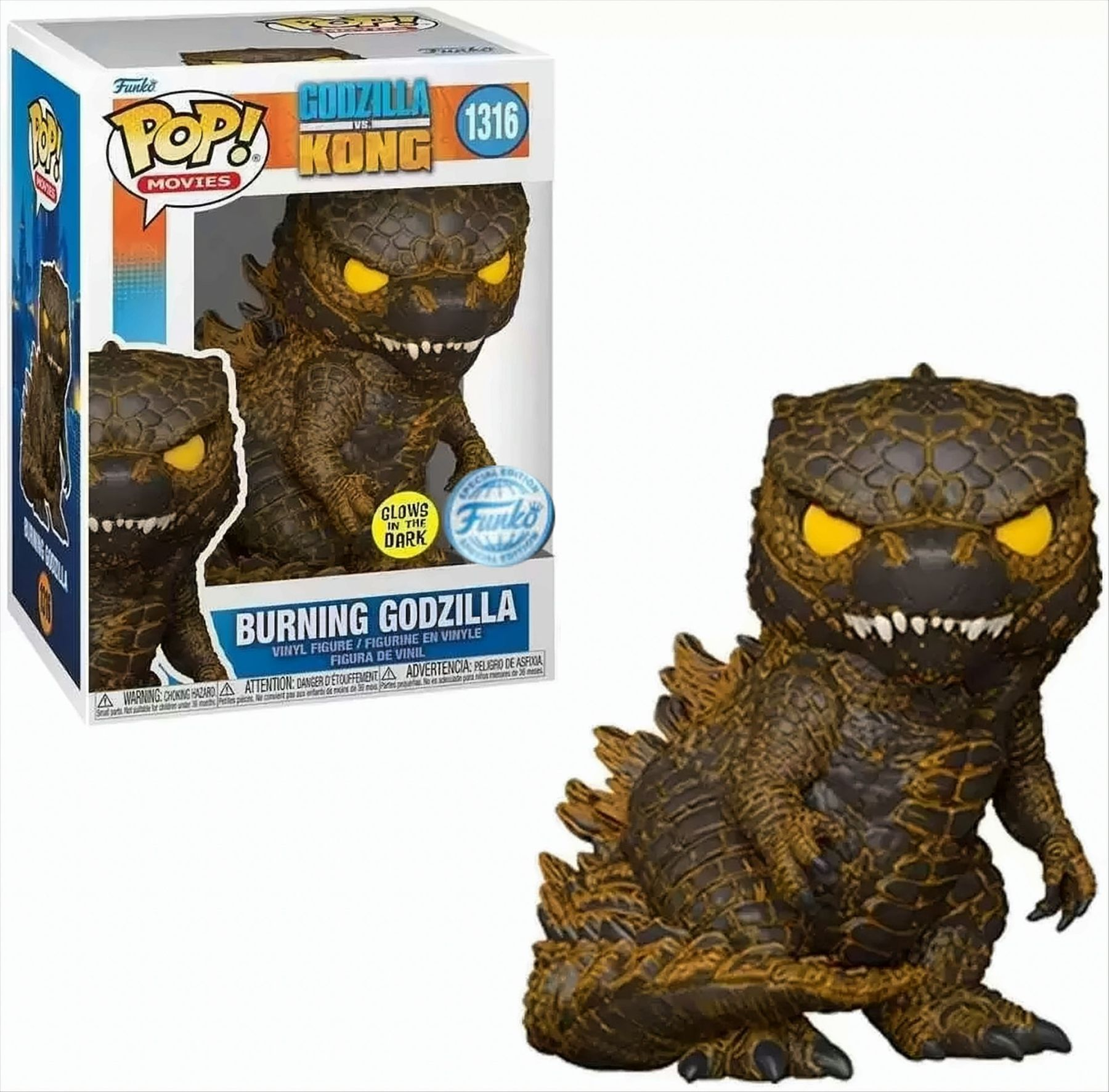 POP - Godzilla Godzilla Burning vs. - Kong