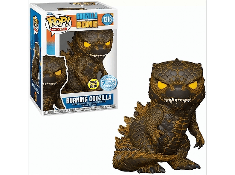 vs. POP Burning Godzilla - - Kong Godzilla