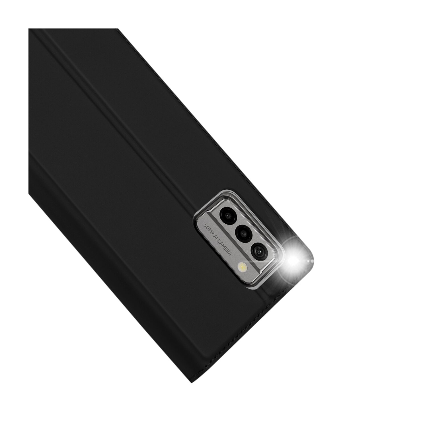 DUX DUCIS Skin Pro schwarz Xiaomi, 12 Note Redmi Bookcover, Pro Hülle, Plus