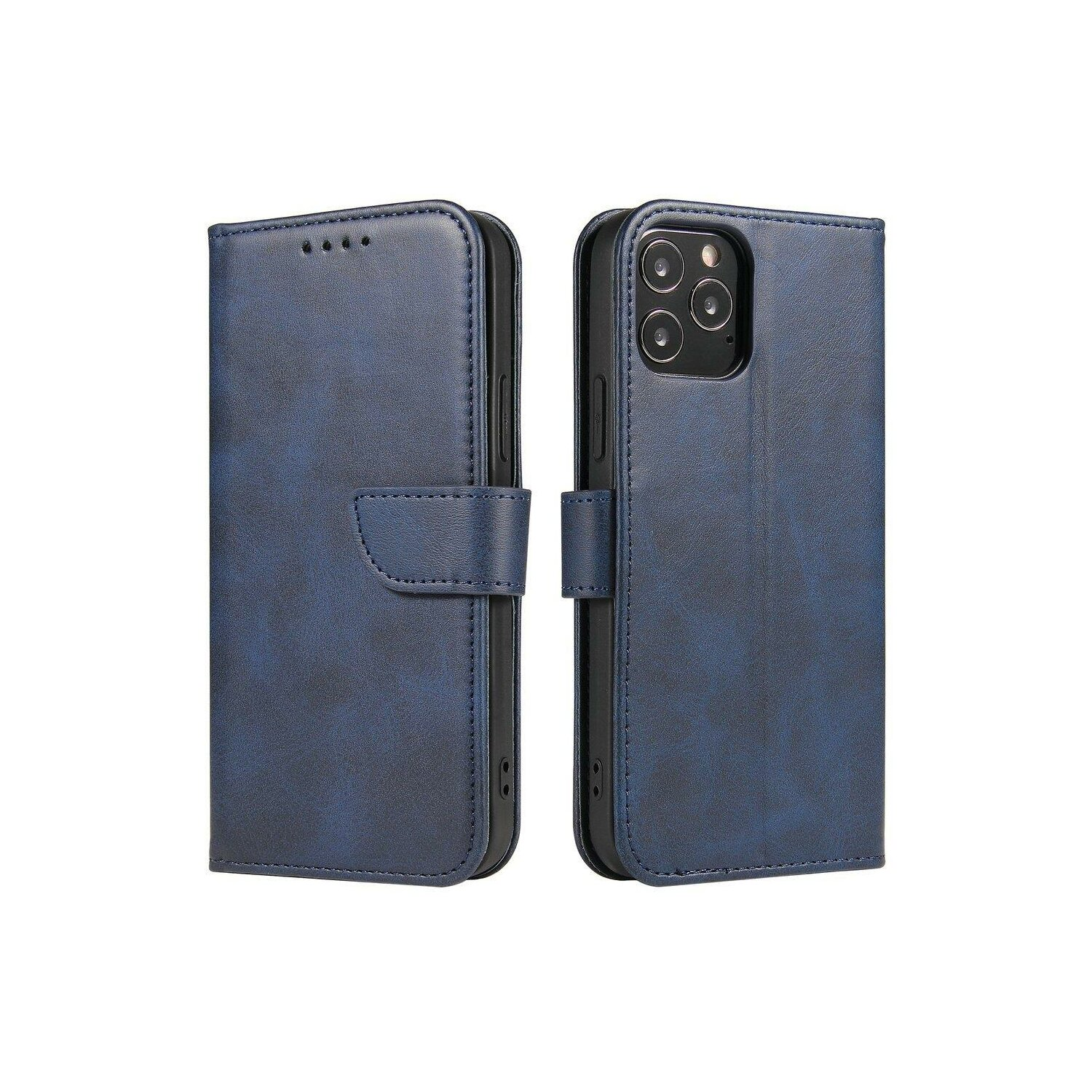 COFI Premium Case Samsung, Galaxy Blau 5G, Buch A14 Magnet Bookcover, Tasche