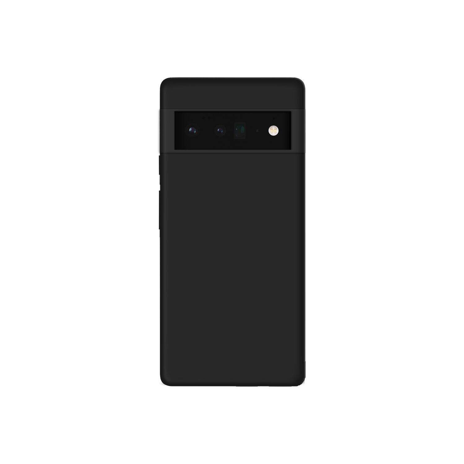 COFI Silikon Hülle TPU Schwarz Schwarz, Google, Soft Google Pixel mit Case 8 Basic Backcover, Pixel kompatibel Schutz Handy in 8, Cover