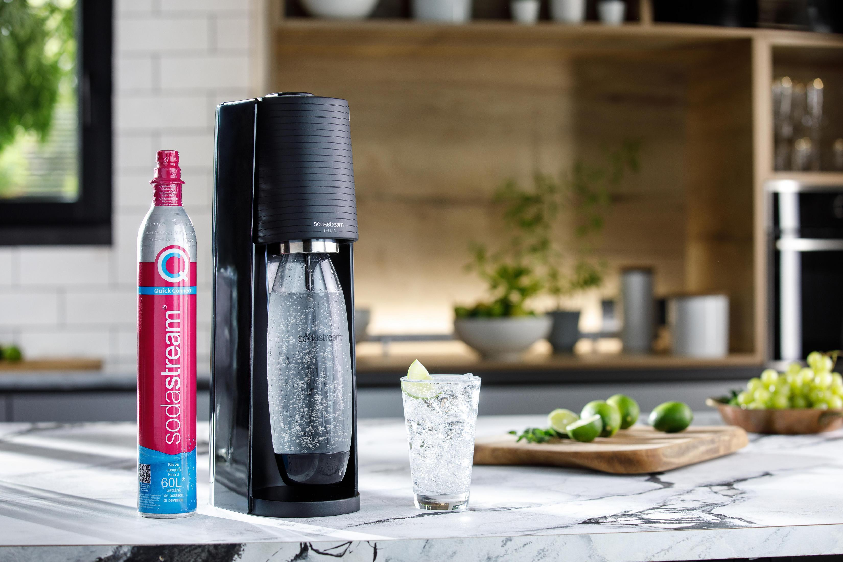 1012811491 TERRA SCHWARZ Schwarz SODASTREAM Wassersprudler