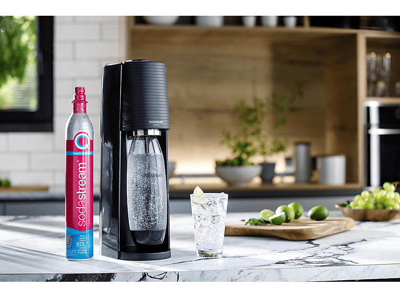 SODASTREAM 1012811491 TERRA SCHWARZ Wassersprudler Schwarz