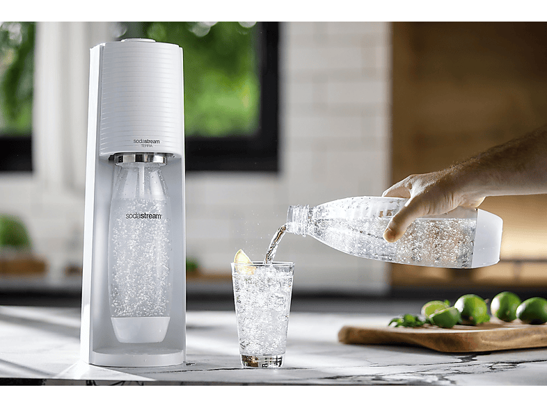 SODASTREAM 1012811490 TERRA WEISS Wassersprudler Weiß