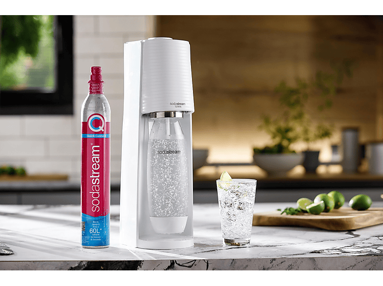 SODASTREAM 1012811490 TERRA WEISS Wassersprudler Weiß | MediaMarkt