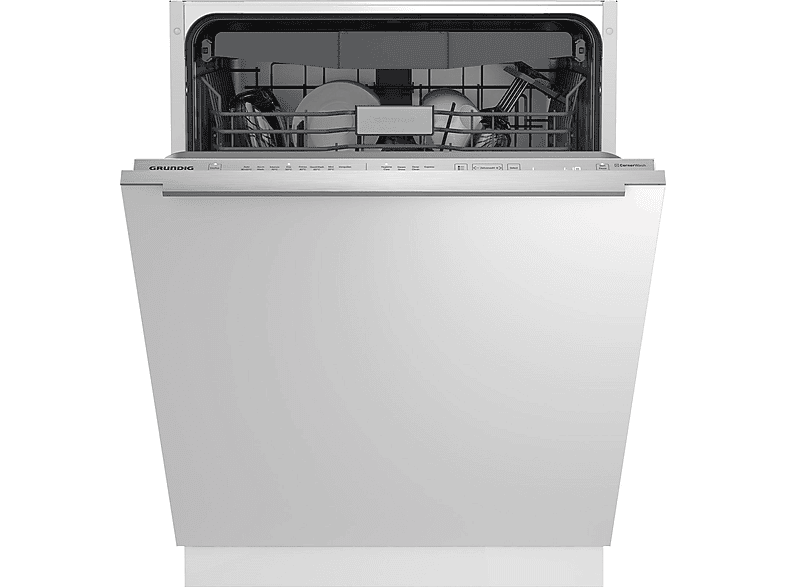 GRUNDIG GNVP 4630 B 1 Geschirrspüler (vollintegrierbar (Besteckkorb + Besteckschublade, 598 mm breit, 42 dB (A), C)