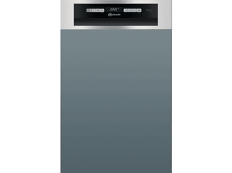 BAUKNECHT BSBO 3O23 PF X (2) Geschirrspüler (teilintegrierbar (Besteckschublade, 448 mm breit, 43 dB (A), E)