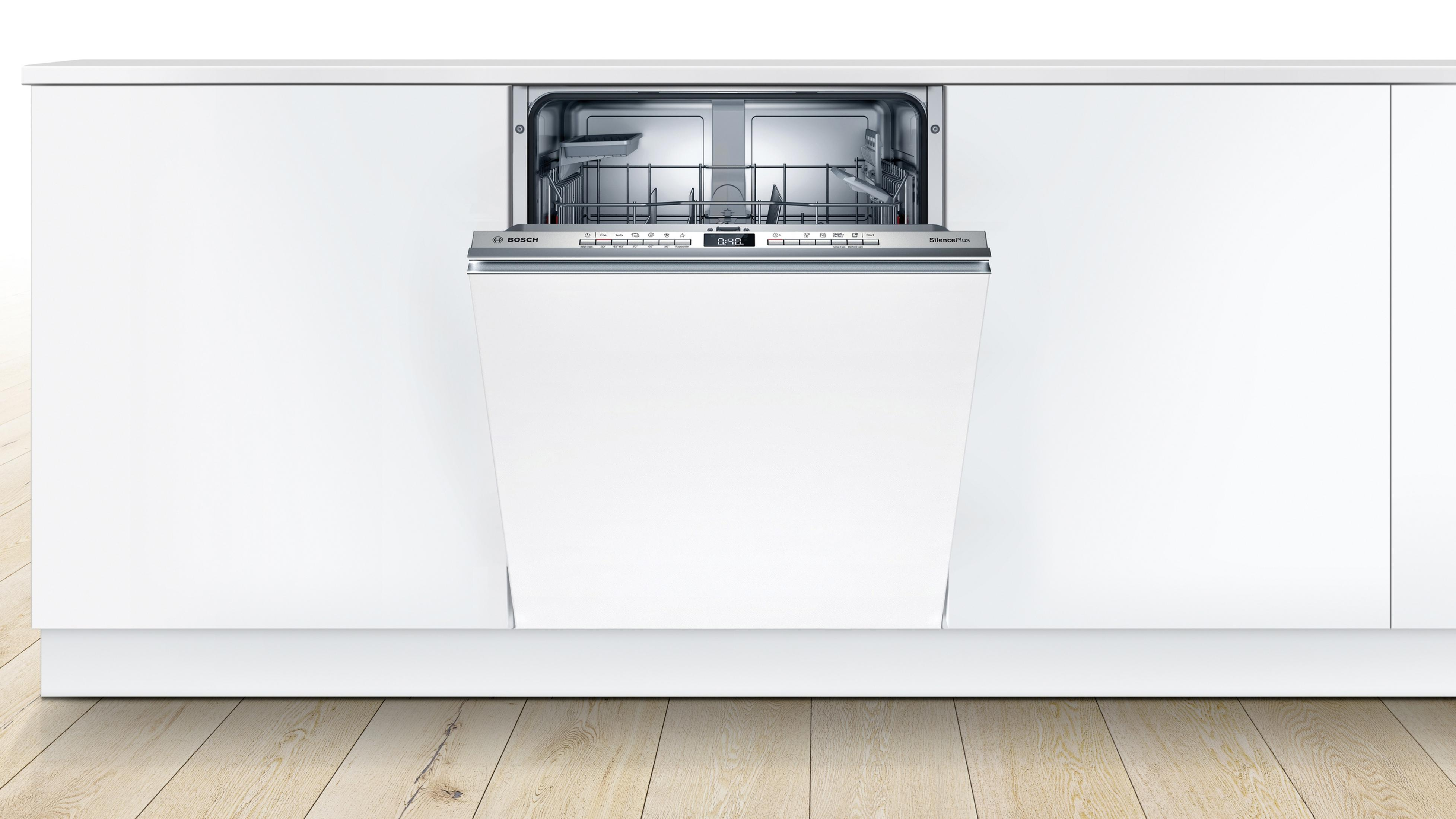 Siemens vaatwasser bedieningspaneel met display en knoppen.