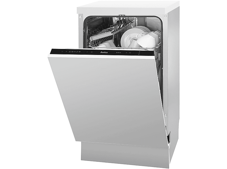 AMICA EGSPV 587 915 Geschirrspüler (vollintegrierbar (Besteckkorb, 448 mm breit, 49 dB (A), E)
