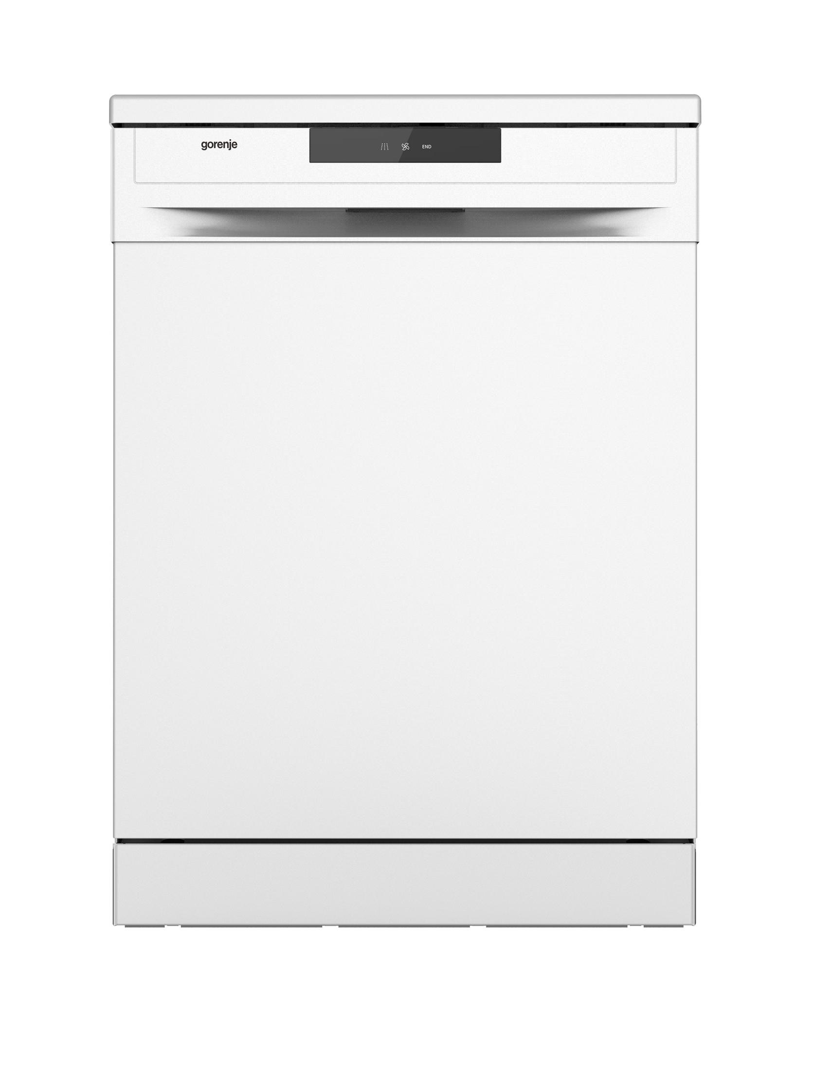 GORENJE GS 62040 W dB E) mm (freistehend Geschirrspüler 47 (A), (Besteckkorb, breit, 600