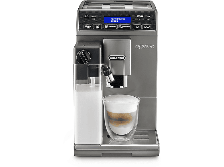 DELONGHI ETAM 29.666 T - CAPPUCCINO AUTENTICA Titanium/Silber Kaffeevollautomat