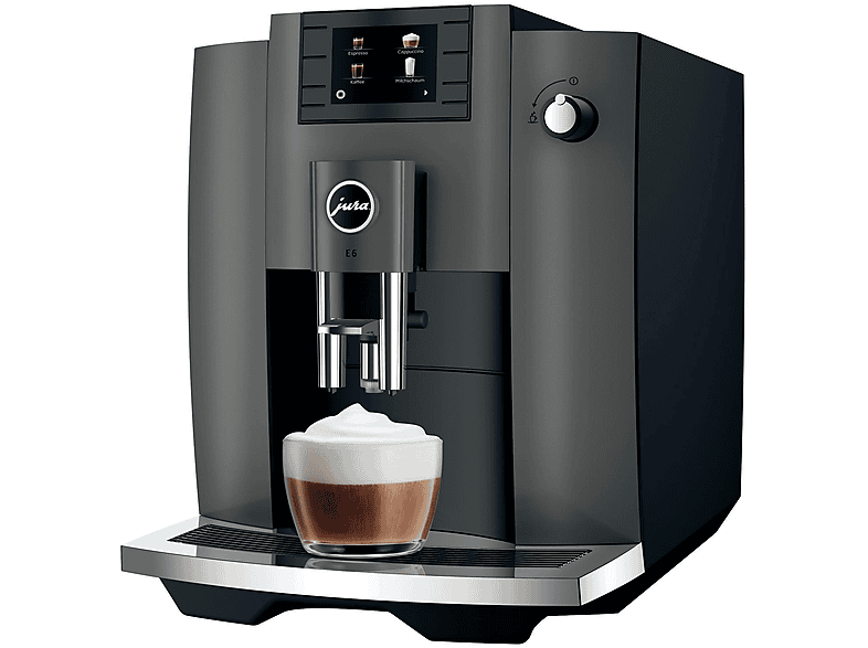 JURA 15439 E6 DARK INOX (EC) Kaffeevollautomat Dark Inox