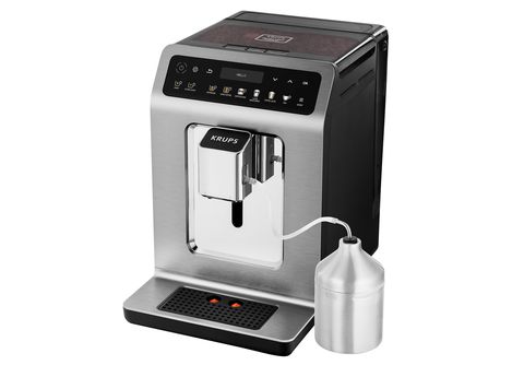 KRUPS METALLIC TITANIUM Kaffeevollautomat 894T | Metallic EVIDENCEPLUS Titanium MediaMarkt EA