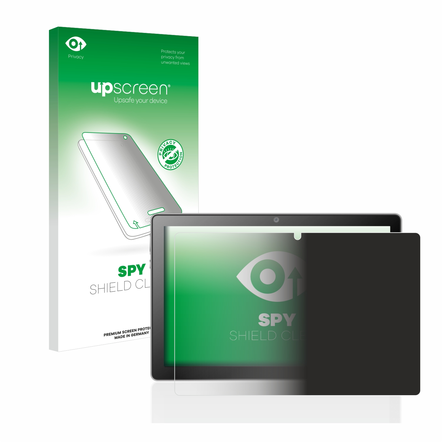 Mediacom SmartPad X10 4G) Anti-Spy Schutzfolie(für UPSCREEN