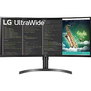 Monitor - LG 35WN75CP-B.AEU, 35 ", QHD, 5 ms, 100Hz, Negro