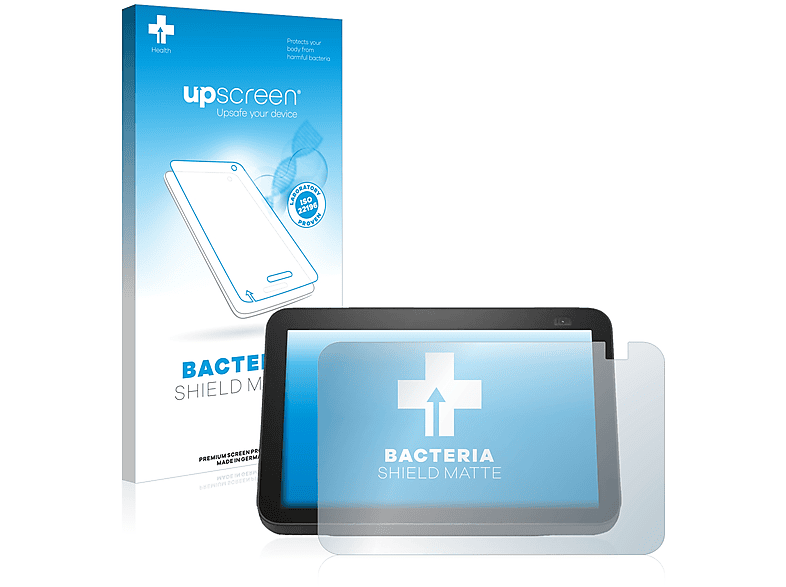 entspiegelt antibakteriell 2021 UPSCREEN Schutzfolie(für 8 Amazon Show Gen.)) Echo matte (2.