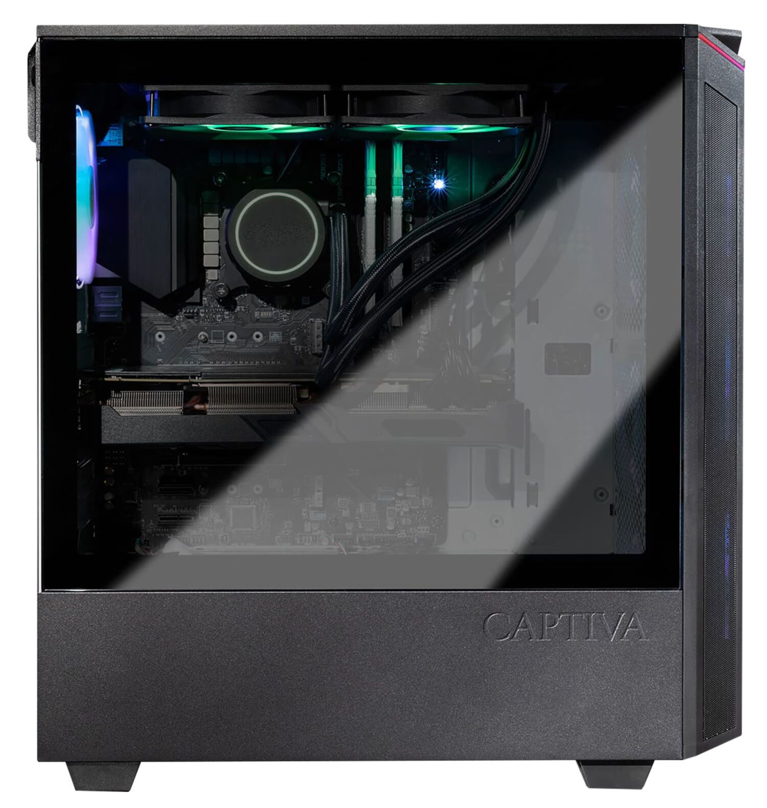 CAPTIVA Highend Gaming I66-025, Core™ 32 GeForce RAM, Prozessor, ohne mit RTX™ Intel® 3080 Betriebssystem, GB 12 Gaming-PC SSD, i9 GB Ti, GB 500 NVIDIA