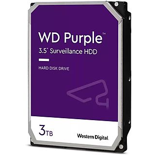 Disco duro HDD interno 3 TB  - WD33PURZ WESTERN DIGITAL, Multicolor
