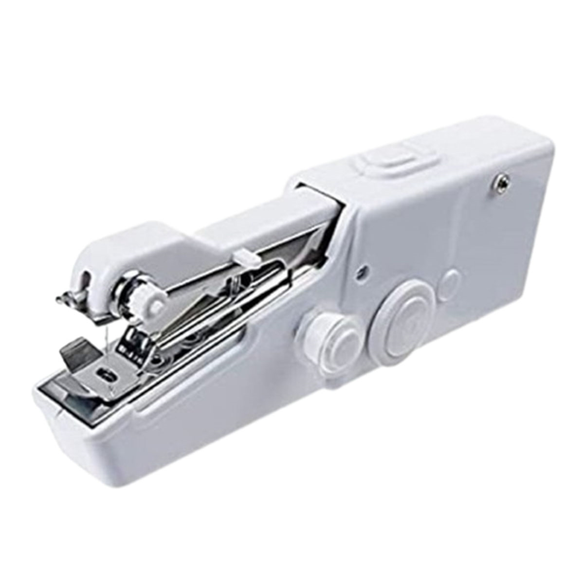 UWOT Mini-Elektro-Nähmaschinen-Set: Nähmaschinen langlebig, bedienen, Einfaden-Nähen,Weiß einfach zu