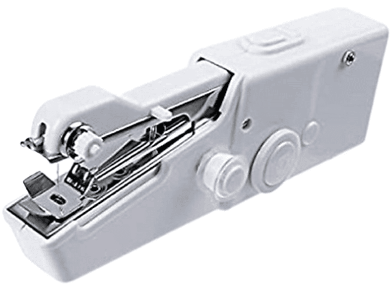 UWOT Mini-Elektro-Nähmaschinen-Set: einfach zu bedienen, langlebig, Einfaden-Nähen,Weiß Nähmaschinen 