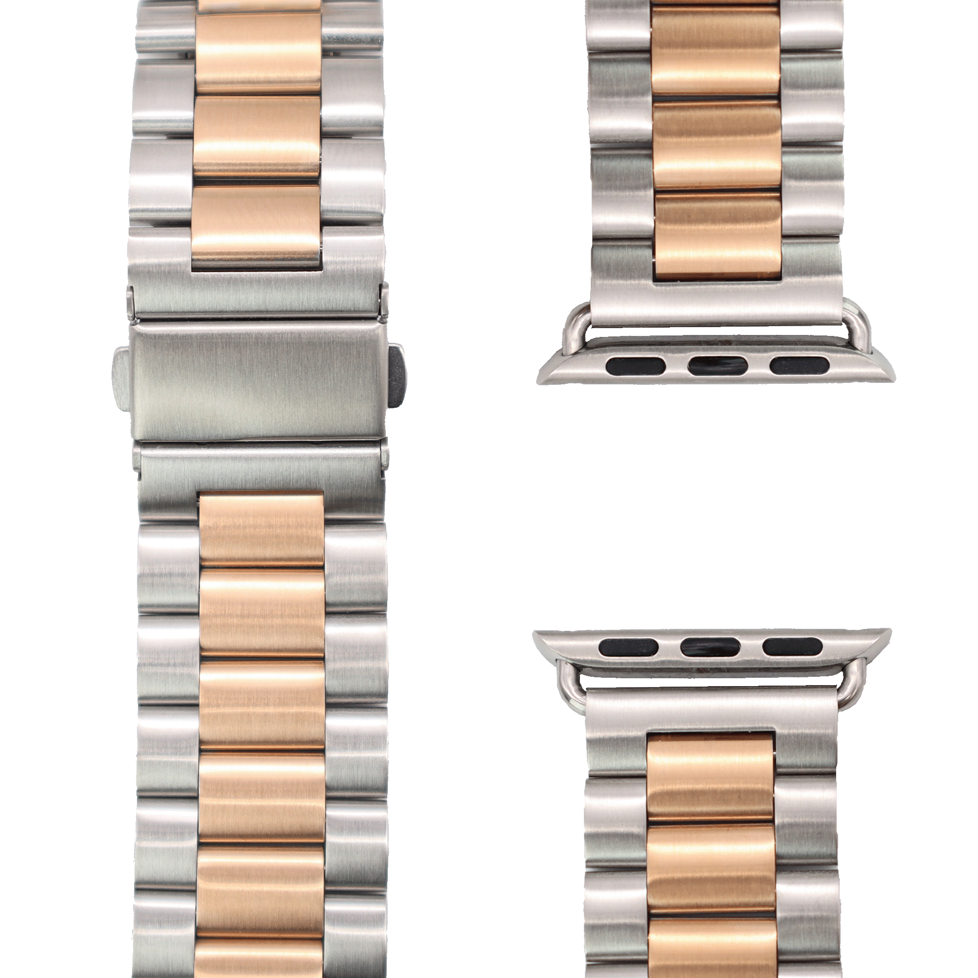 | / | Ersatzarmband, Roségold 9 - 1 Watch Series Series 38mm SE, APFELBAND Apple, 41mm, Silber und / \
