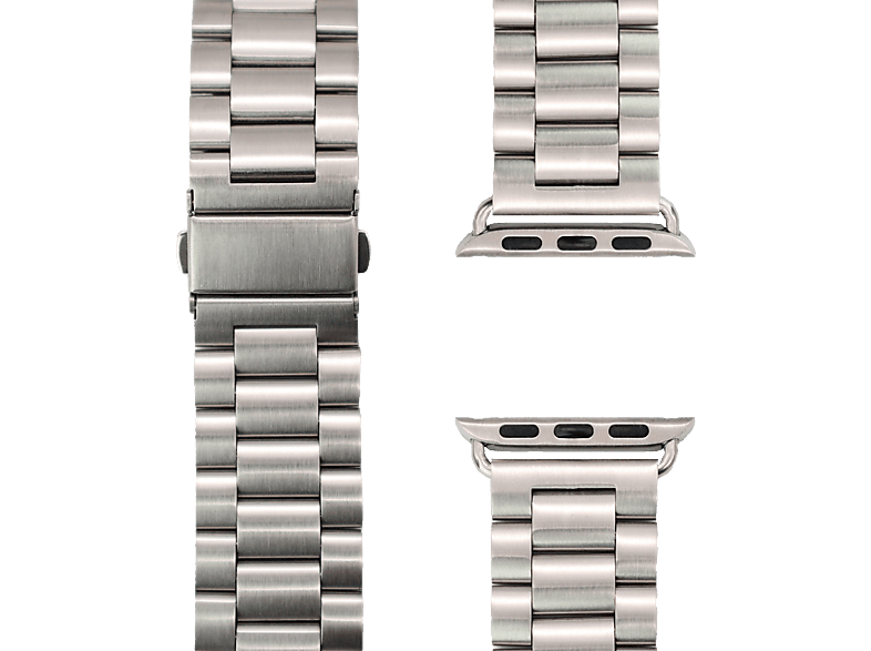 APFELBAND 38mm Watch Apple, Series | | / Ersatzarmband, 40mm SE, 41mm, 8 Gliederarmband Series - Silber und 1 \