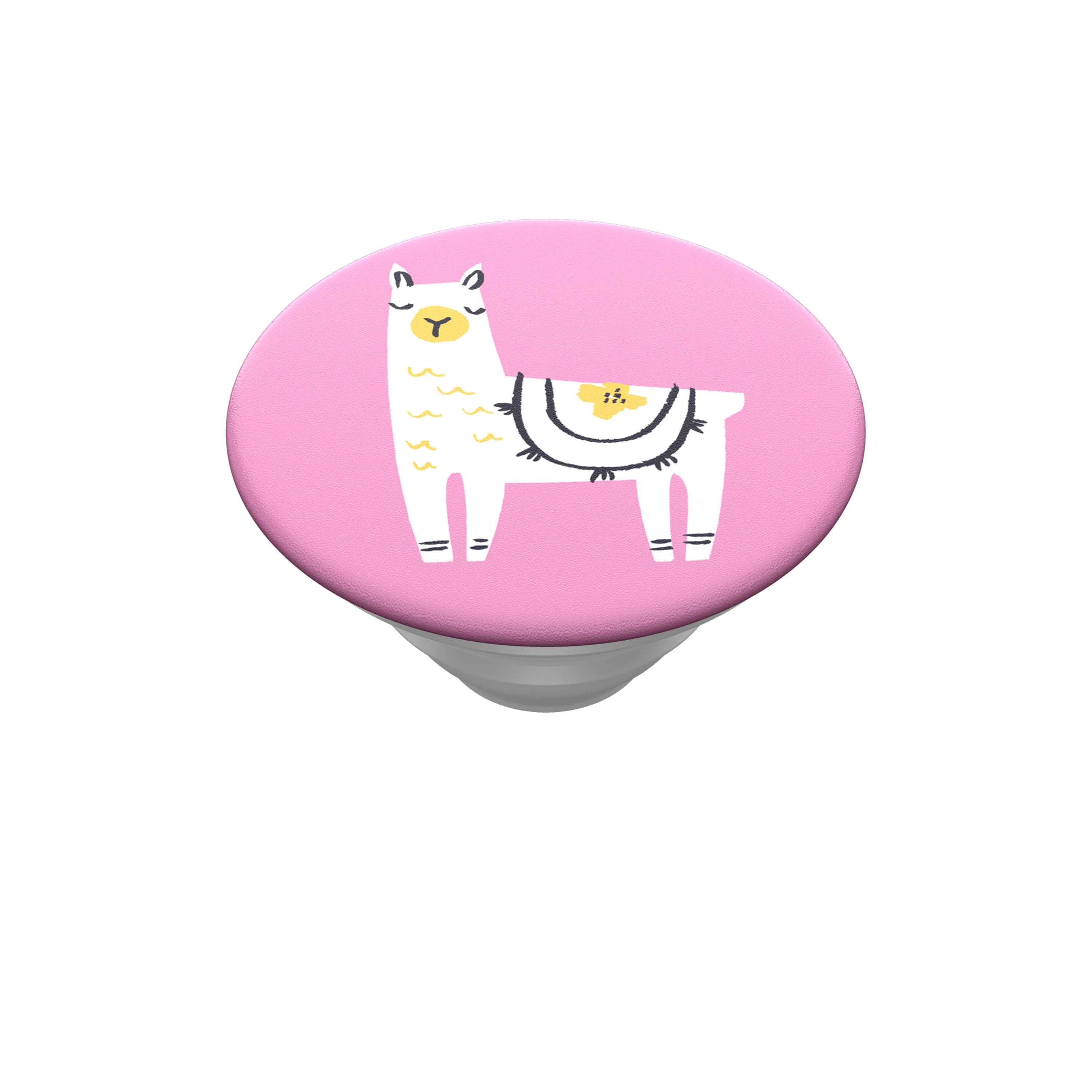 PopGrip Pink POPSOCKETS Glama Handyhalterung, Llama