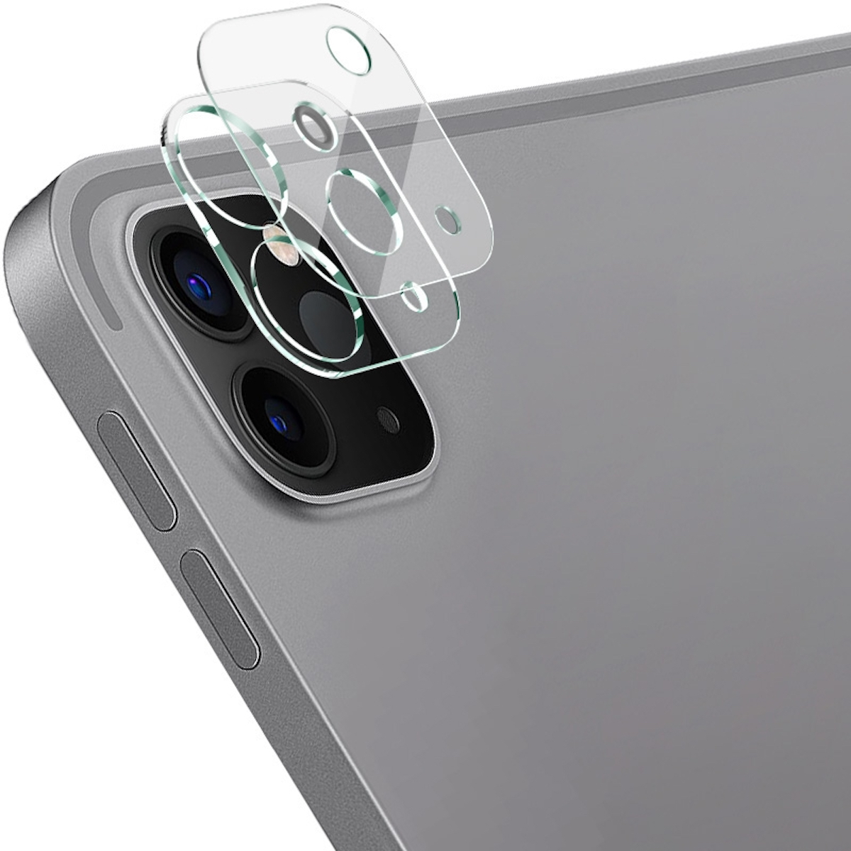 Pro Back Apple Glas / WIGENTO 12.9 Kamera 2022 H9 Schutzfolie(für 11 Hart iPad 2022) Schutz