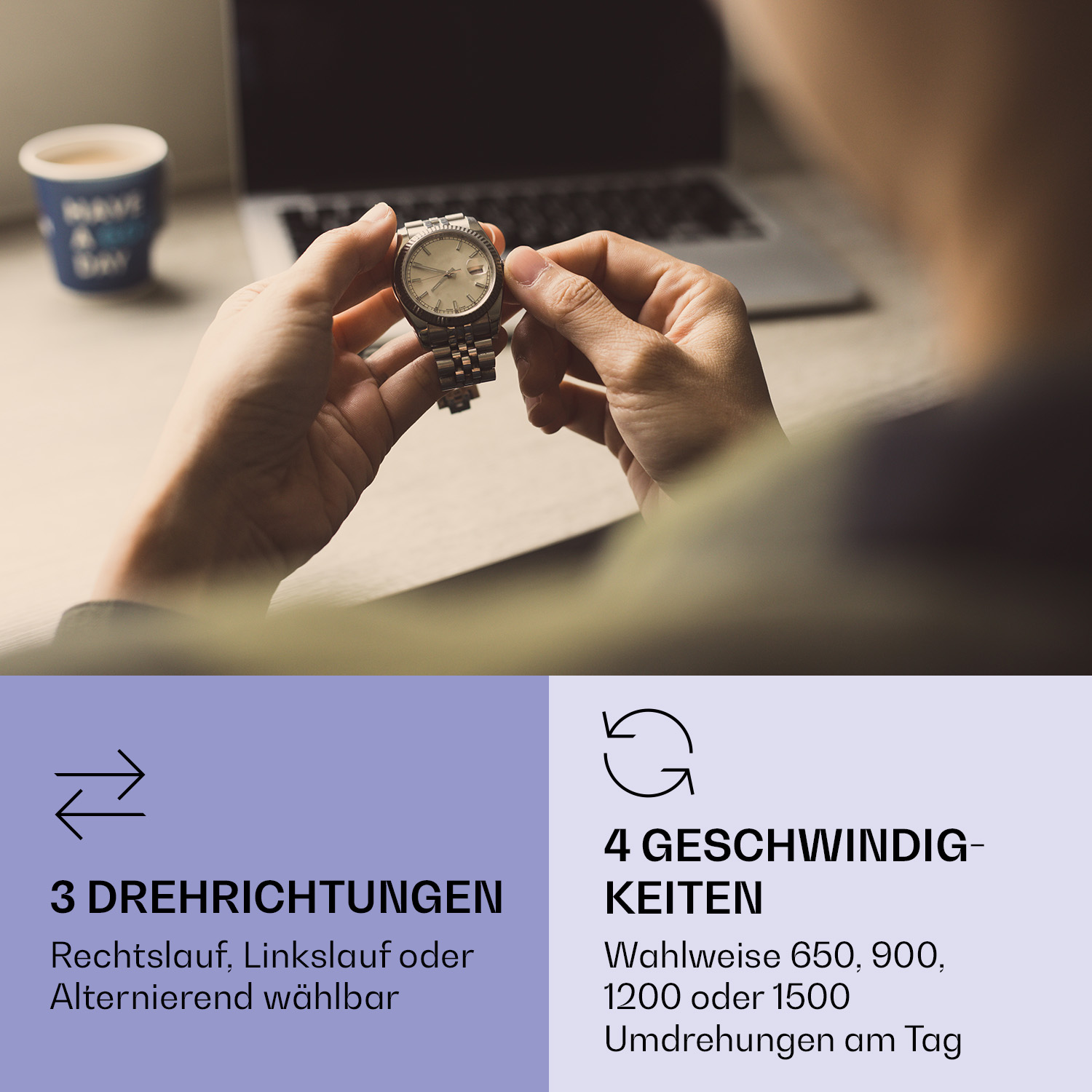 KLARSTEIN Sindelfingen Uhrenbeweger