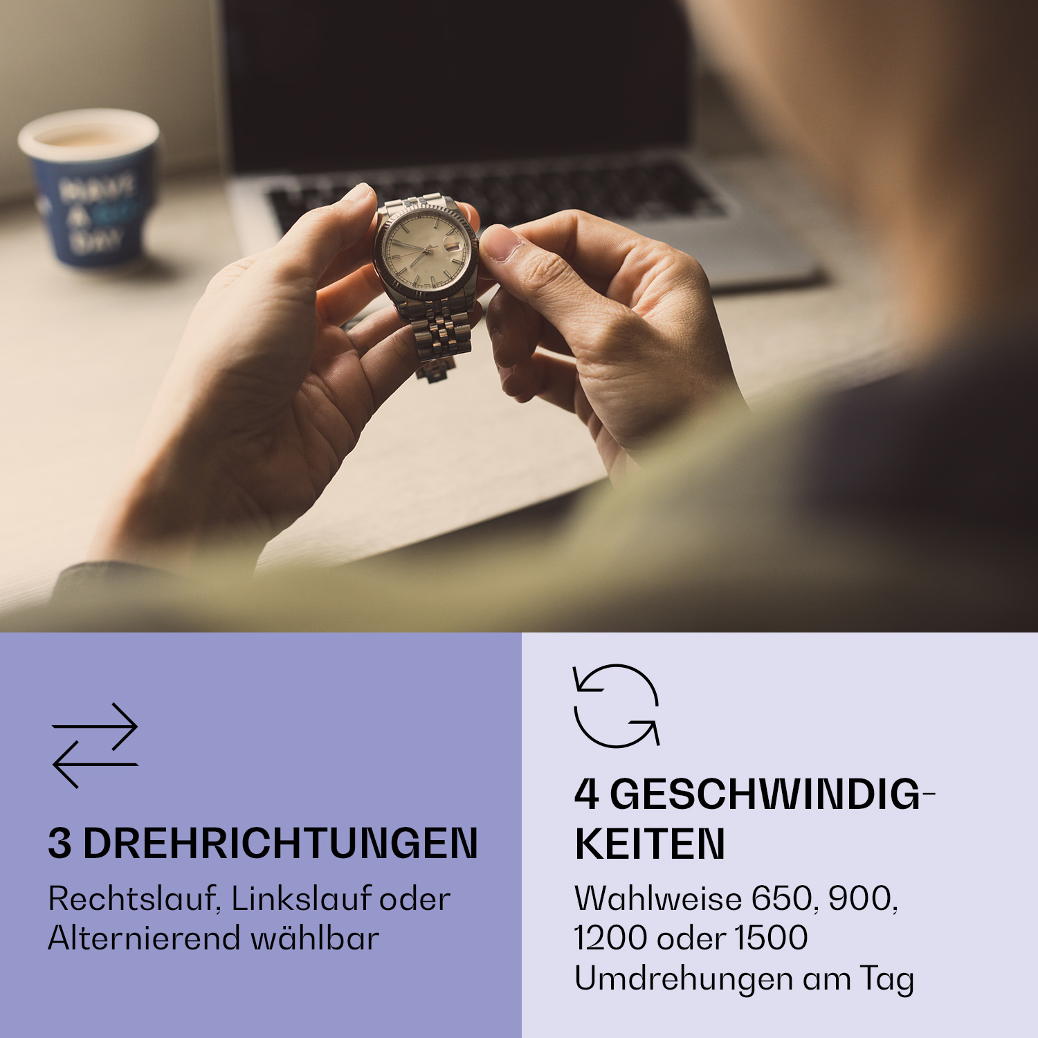 KLARSTEIN Sindelfingen Uhrenbeweger