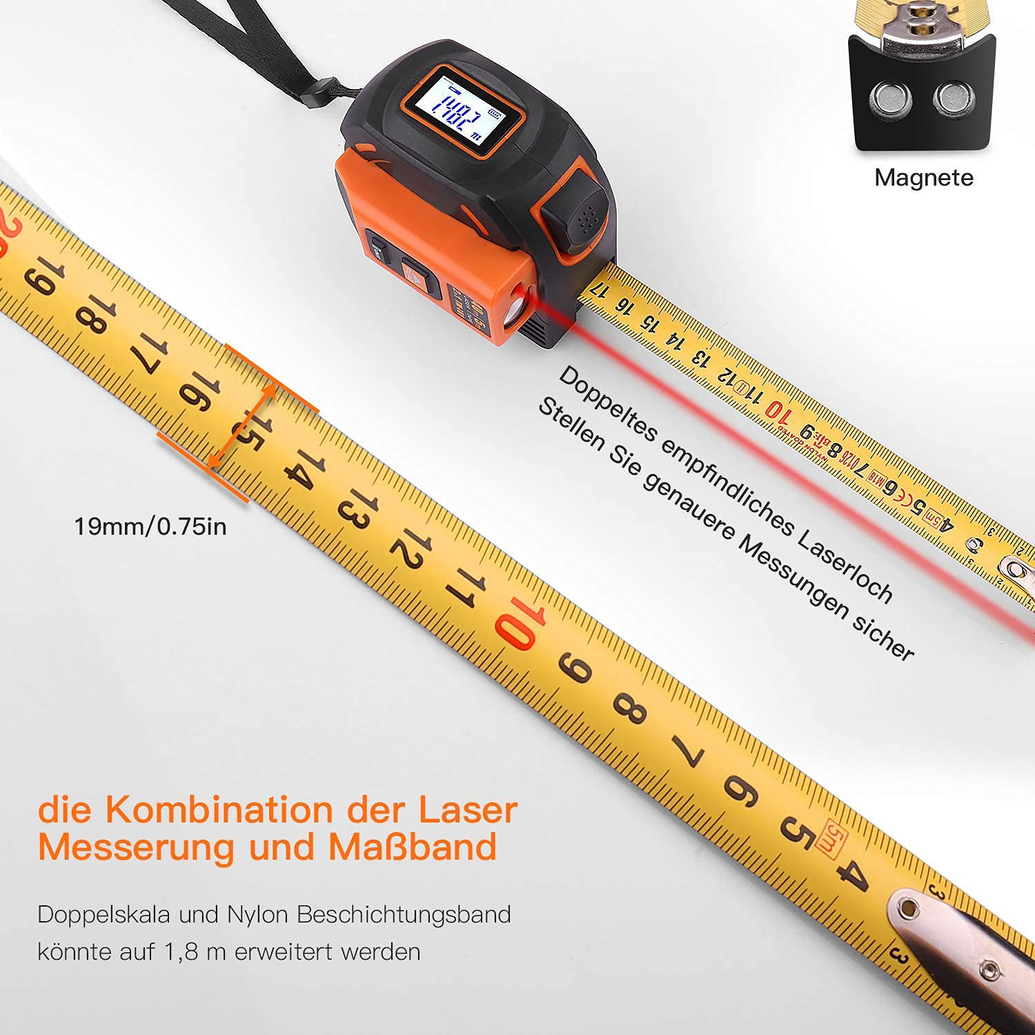 TACKLIFE TM-L01 Entfernungsmesser