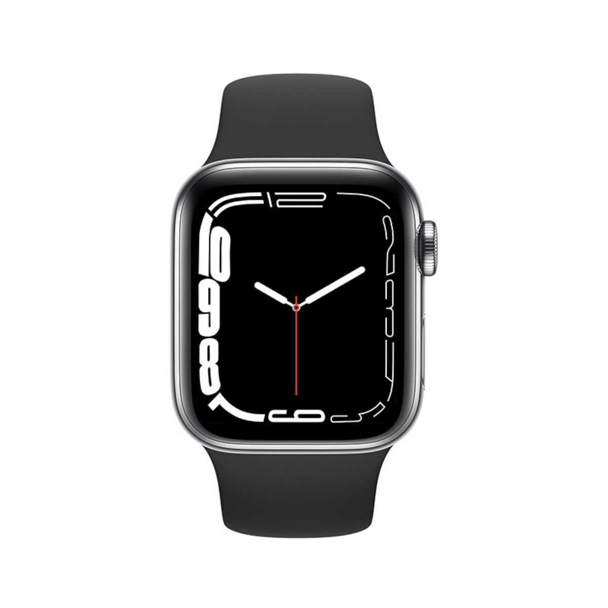 Uhr Anruf Silikon, Uhr SYNTEK Bluetooth schwarz Drehknopf Smart Kunststoff Smartwatch Schwarz