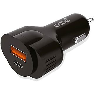 Cargador USB para coche - COOL 6234, Universal , Negro