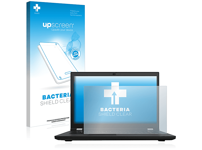 UPSCREEN antibakteriell klare Schutzfolie(für Lenovo ThinkPad P17 Gen 2)