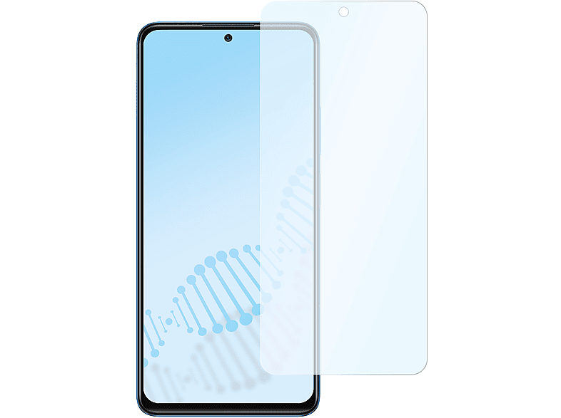 SLABO antibakteriell flexibles Pro Hybridglas Displayschutz(für 4G) Xiaomi Note Redmi 12