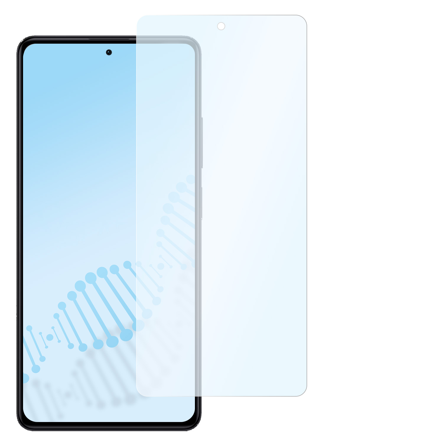 5G) SLABO Xiaomi Hybridglas antibakteriell Pro Redmi Displayschutz(für 12 Note flexibles