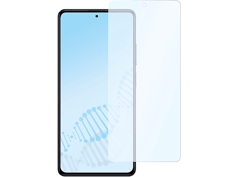 SLABO antibakteriell flexibles Hybridglas Displayschutz(für 12 Note Pro 5G) Xiaomi Redmi