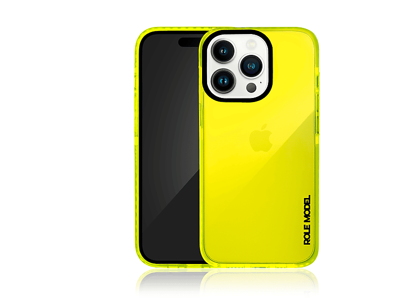 ROLE MODEL Cybercase, Backcover, Cyberyellow Apple, Max, Pro 14 iPhone