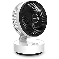 Clean Air Optima® CA-404W - Design Circulator Ventilator - Oscillatie 80º en 180º - Extreem stil - Slaapmodus