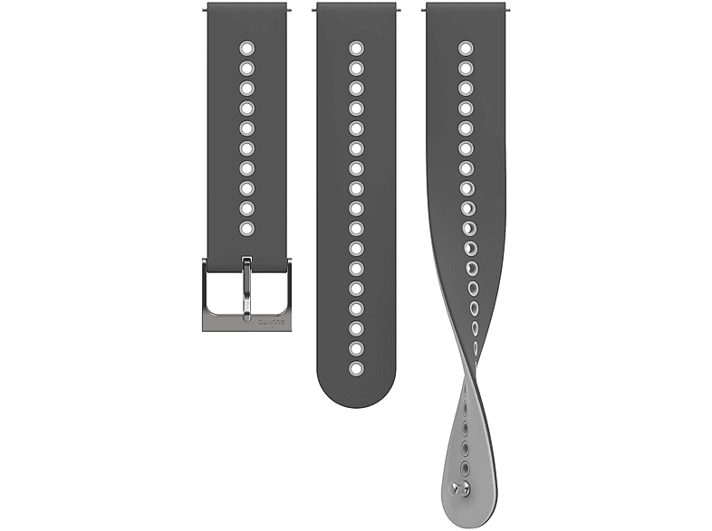 Gray Peak, S+M, GRAY Suunto, ROCK Peak, 22 SILICONE URB4 5 SUUNTO Ersatzarmband, Rock 9