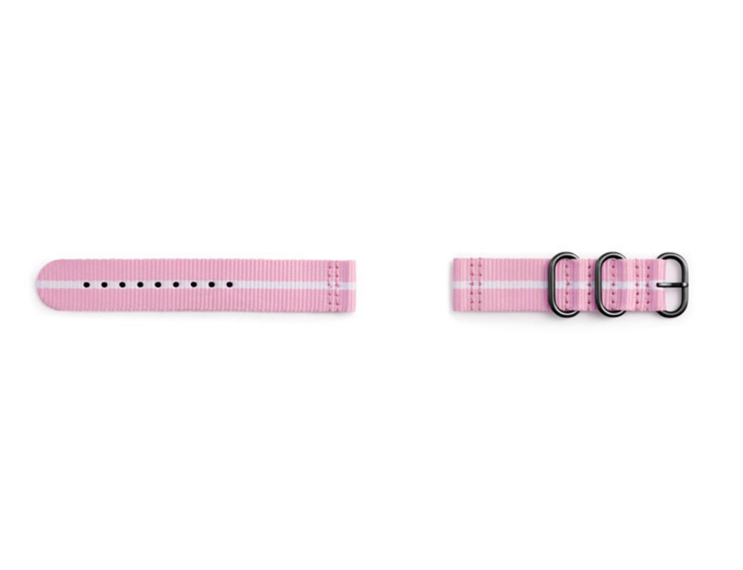 SAMSUNG GP-R600BREEC Strap Studio Galaxy Watch 42 mm ve Gear Sport ile Uyumlu Akıllı Saat Kordonu Pembe