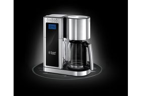 RUSSELL HOBBS 23241-56 Luna SATURN Kaffeemaschine Edelstahl/Grau kaufen in Grey Kaffeemaschine Edelstahl/Grau Moonlight Glaskanne mit 