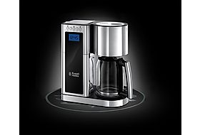 RUSSELL HOBBS 23241-56 Luna Moonlight Grey Kaffeemaschine Edelstahl/Grau  Kaffeemaschine mit Glaskanne in Edelstahl/Grau kaufen | SATURN